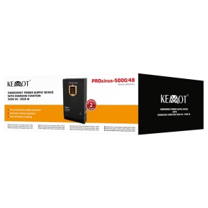 KEMOT Sursa UPS centrale Sinus Pur 5000VA/3500W 48V