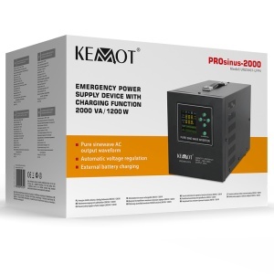 KEMOT Sursa UPS Centrale Termice Sinus Pur 2000VA/1200W 12V