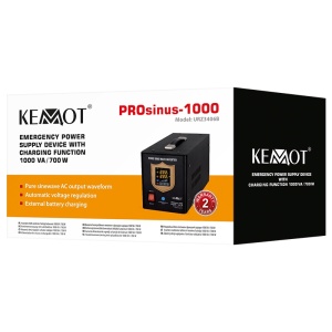 KEMOT Surse UPS Centrale Termice Sinus Pur 1000VA/700W 12V