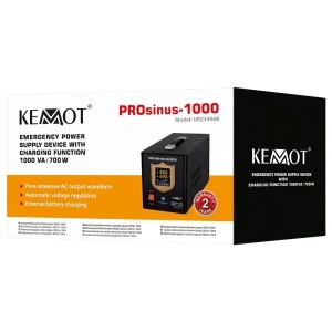 KEMOT Surse UPS Centrale Termice Sinus Pur 1000VA/700W 12V