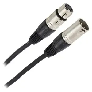 PLUGGER Cablu XLR mamă – XLR tată stereo 30 m