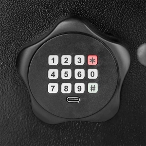 Rebel Seif electronic casnic cu PIN și cheie