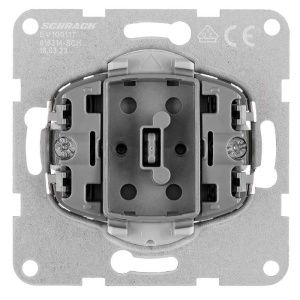 Schrack Inserție întrerupător cruce Visio S50, EV100117, cleme cu element elastic