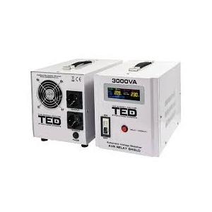STABILIZATOR TENSIUNE AUTOMAT 3000VA – TED ELECTRIC-enervolt.ro