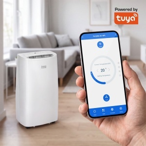 TEESA Aparat mobil de aer condiționat 14000 BTU Wi-Fi _enervolt.ro