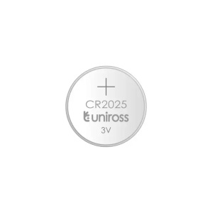 Uniross Baterie buton litiu CR2025 3V, Bl. 5 buc. - Img 2