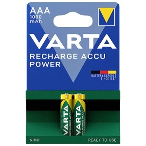 Varta ACUMULATORI AAA 1000mAh, Blister 2 Buc