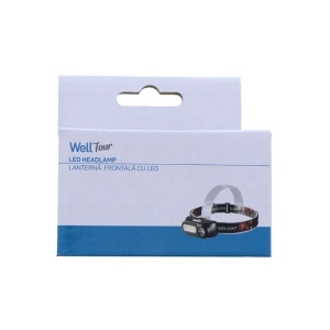 Well Lanterna frontala cu LED, reglabila de 180lm