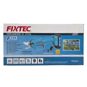 Акумулаторна ножица за рязане FIXTEC 20V за градината - Img 5