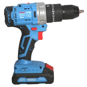 Акумулаторна ударна бормашина FIXTEC 20V с 2 батерии Li-Ion - Img 6
