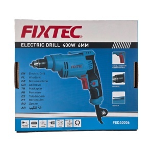 Електрическа бормашина FIXTEC 400W 6мм Компактна и Надеждна - Img 5