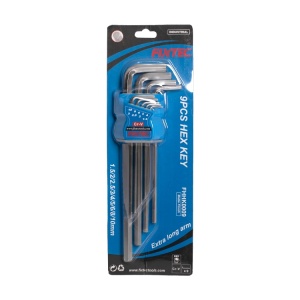 Комплект шестостенни ключове FIXTEC, 9 броя, 1.5-10 мм - Img 2
