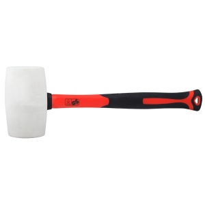 Бял гумен чук Evotools 601080, 0.25 кг, 280 мм, подсилена дръжка от фибростъкло - Img 2