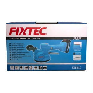 Вибратор за плочки FIXTEC 20V безжичен, 1x2.0Ah Li-ion, 50kg - Img 6