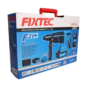 Комплект Безчетков Къртач FIXTEC 20V с Бързо Зареждане - Img 12