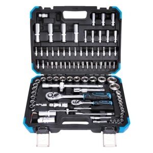 Комплект вложки FIXTEC 94 части 1/4" & 1/2" CRV, с кутия