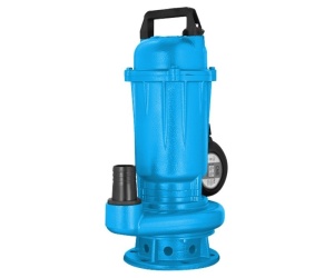 Потопяема помпа за мръсна вода FIXTEC 2HP, с поплавък, чугунено тяло