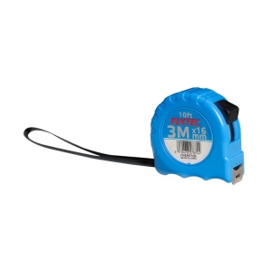 Стоманена ролетка FIXTEC 3M x 16MM с ръчно заключване - Img 4