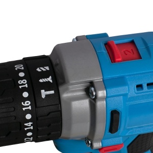 Акумулаторна ударна бормашина FIXTEC 20V с 2 батерии Li-Ion - Img 10