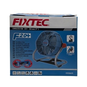 Безжичен преносим вентилатор FIXTEC 20V Li-Ion - Img 6