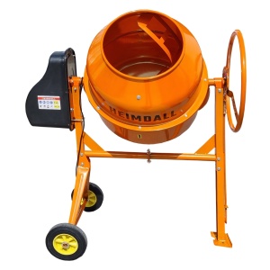 Бетонобъркачка 160l, 1000 w, ел. мотор, 30 rpm, hcm160ls - Img 3