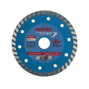 Диамантен диск FIXTEC 125 мм (5'') за мокро и сухо рязане