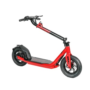 Електрическа тротинетка Emuze GO2, 850W, 48V/15.6Ah, 12" гуми, 40 км/ч, 60 км пробег, червена - Img 4