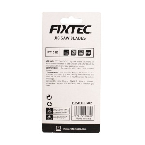 Комплект от 5 остриета FIXTEC FJSB100501K за прободен трион с Т-образна опашка - Img 6