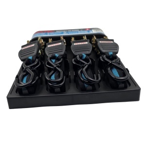Комплект 4 броя обезопасителни ремъци FIXTEC 1" x 5м с тресчотка и S куки - Img 6
