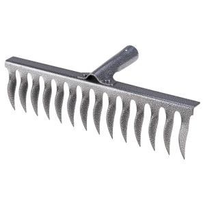 Сива градинска гребла от карбон Evotools 634192, 410мм, 16 зъба