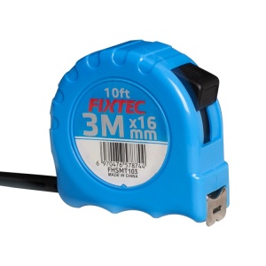 Стоманена ролетка FIXTEC 3M x 16MM с ръчно заключване