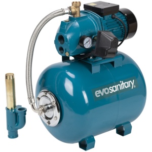 Хидрофор с ежектор EvoSanitary JET MQ 370D EPTO, 24L, код 673863