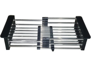 MIXXUS BAS-01 BLACK, сушилник за съдове, неръждаема стомана