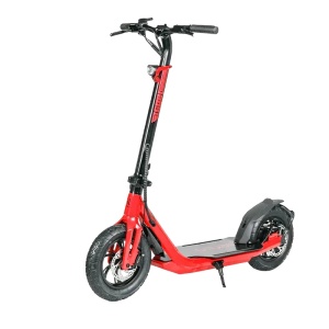 Електрическа тротинетка Emuze GO2, 850W, 48V/15.6Ah, 12" гуми, 40 км/ч, 60 км пробег, червена