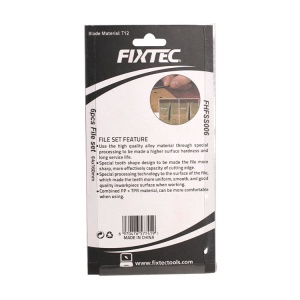 Комплект 6 пили FIXTEC 4x160x6 за метал и дърво - Img 6