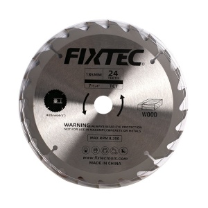 Кръгъл диск FIXTEC 12", 300x25.4mm, 60T, TCT дърво