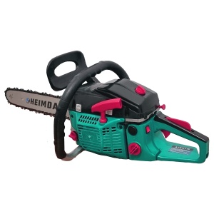 Моторен трион HEIMDALL 5200 GREEN, 2.95HP, 52CC, нож 40см - Img 2