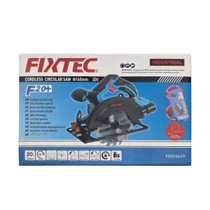 Акумулаторен циркулярен трион FIXTEC 20V с батерия и зарядно - Комплект - Img 7