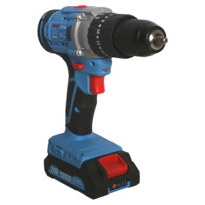 Акумулаторна ударна бормашина FIXTEC 20V с 2 батерии Li-Ion - Img 4