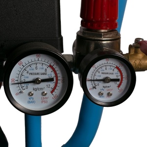 Въздушен компресор FIXTEC 50L 2.5HP 8Bar 220V - Img 9