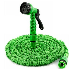 Градински разтегателен маркуч + Многофункционален пистолет, Magic Hose