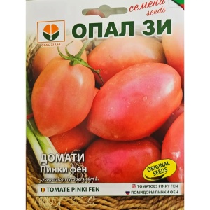 Домат, Семена за сорт pinki fen, розов цвят, полуранен сорт