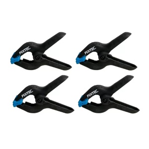 Комплект от 4 усилени щипки със силна пружина FIXTEC 6" - Img 2