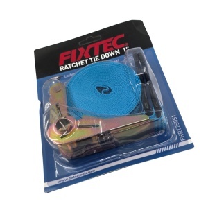 Лента FIXTEC 1" 5м с алуминиев храпов механизъм и куки - Img 3