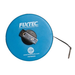 Мерителна ролетка от фибростъкло FIXTEC 20 м
