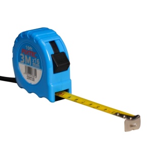 Стоманена ролетка FIXTEC 3M x 16MM с ръчно заключване - Img 5
