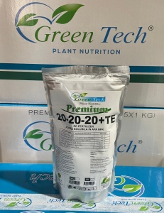 Тор premium 20-20-20+te green tech, разтворим във вода - Img 2