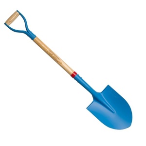 Кръгла лопата с дървена дръжка FIXTEC 1kg - Img 2