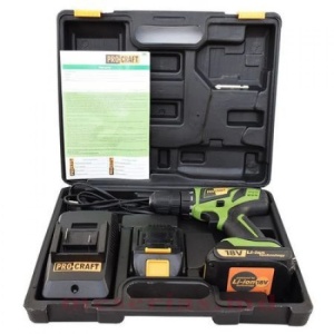 Акумулаторен винтоверт, PROCRAFT PA18Pro - Img 2