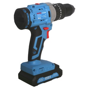 Акумулаторна ударна бормашина FIXTEC 20V с 2 батерии Li-Ion - Img 8